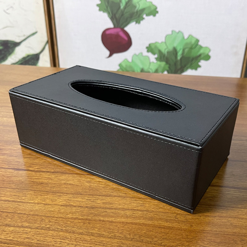 皮革纸巾抽d纸盒酒店 客厅办公会议室用面巾纸盒  可定制logo