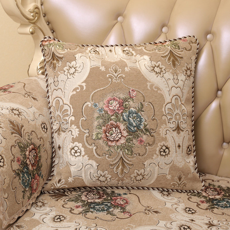 欧式抱枕 腰枕 可爱ins风床头抱E枕靠垫客厅沙发靠枕抱枕套蒲团