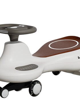 儿童扭扭车男女宝宝滑行1-3岁溜溜摇摇玩具车大人可坐童车PU轮