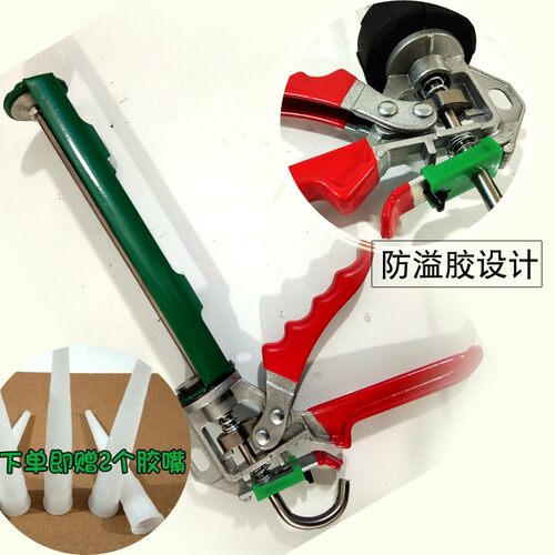 超省力自动断胶玻璃胶枪加厚压胶枪打胶枪密封胶X枪硬桶硅胶枪