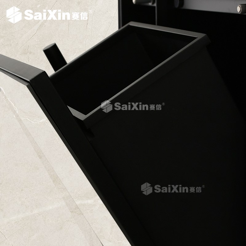 赛信304不锈钢隐藏多功能壁龛纸巾盒垃圾桶卫生间嵌入式瓷砖定制