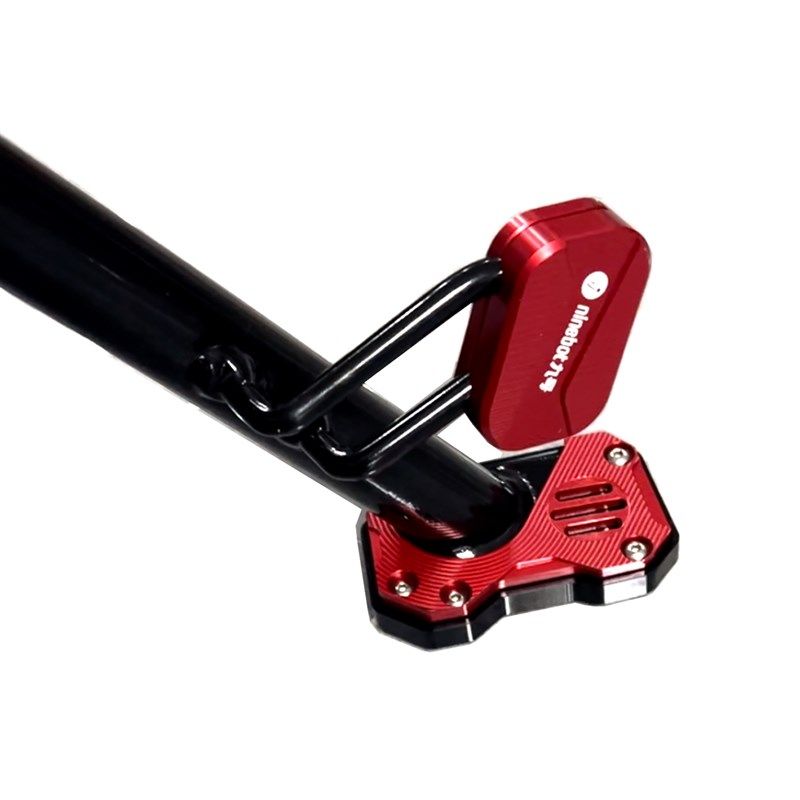 适用九号新款机械师MMAX110/130P/150P改装边撑加大座防滑垫配件