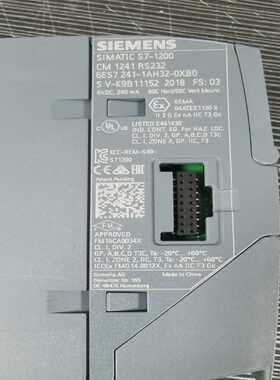 【议价】6ES7241-1AH32-0XB0，99新带包装，功适用