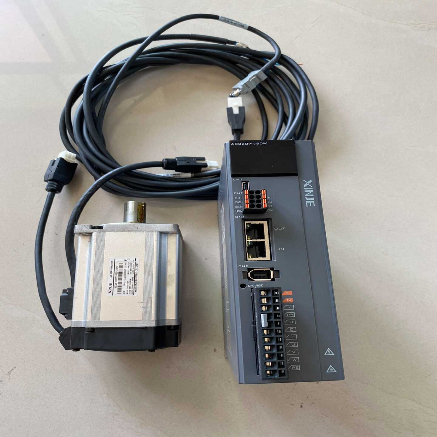 咨询-750W信捷EtherCAT通信控制伺服套装DS5C1系列，