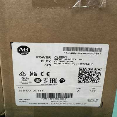 全新AB变频器PowerFlex525系列，型号25B--议价商品