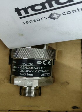 TRAFAG压力传感器，type：8242.83.2017--议价商品