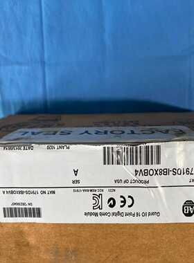 AB控制器1791DS-IB8XOBV4数量1现货议价--议价商品