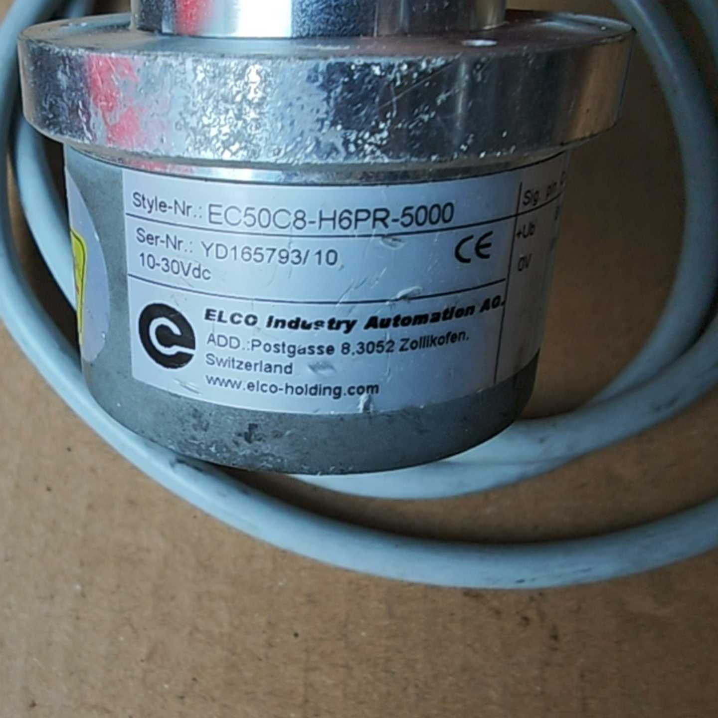 ELCO宜科旋转编码器，型号EC50C8-H6PR-5000--议价商品