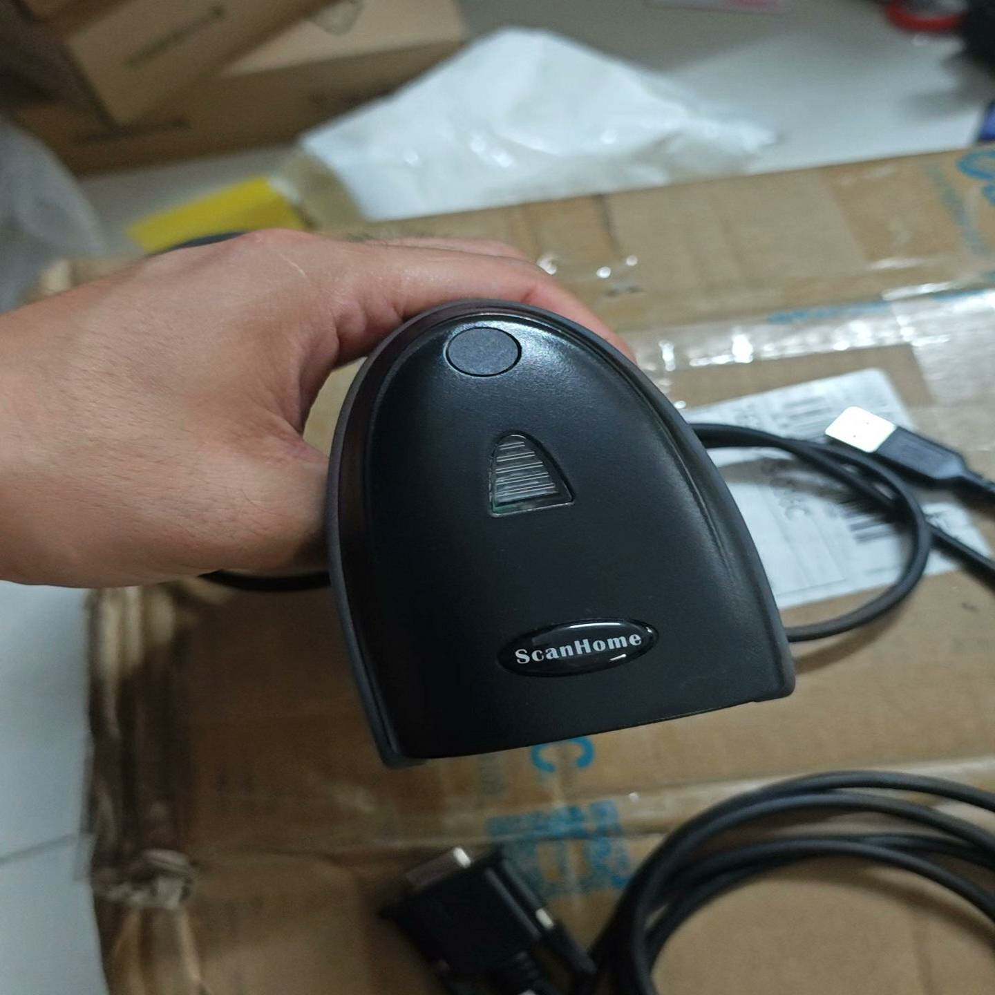 询价Scanhome2200双接口二维码扫描枪，USBRS23