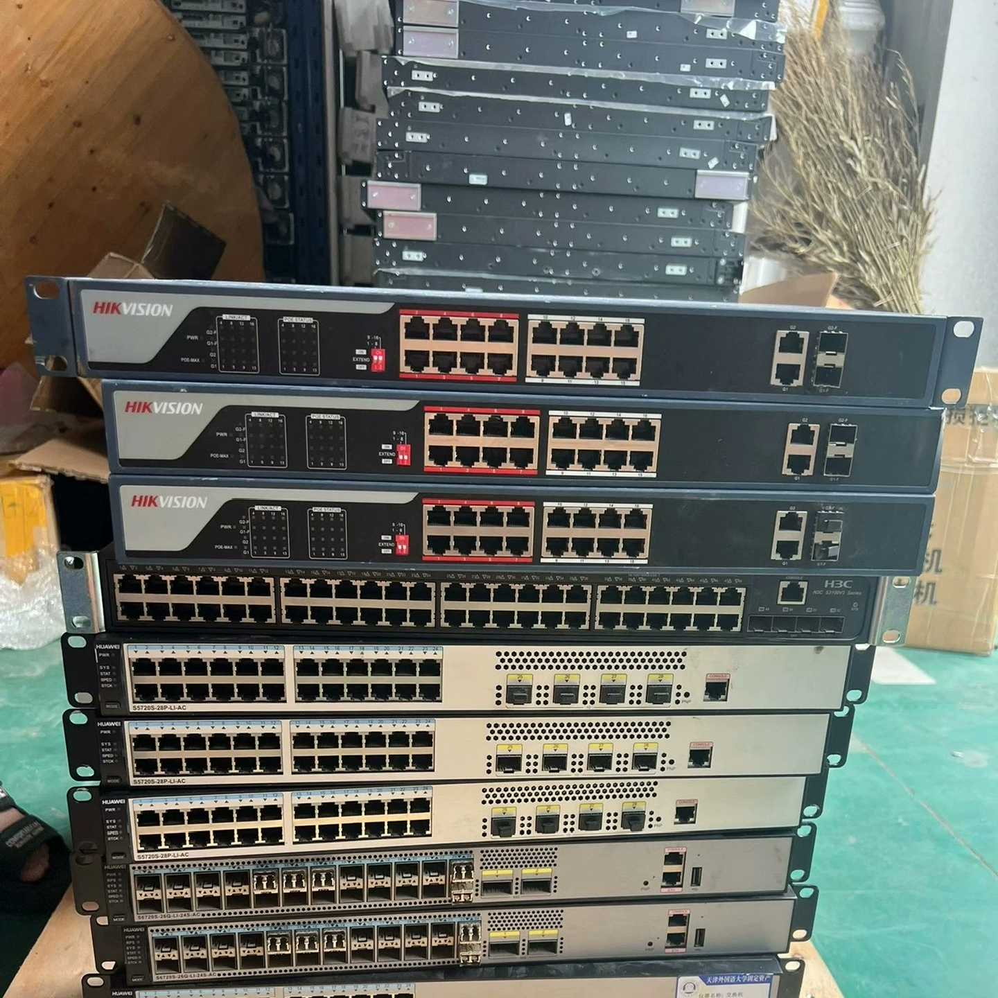 海康威视3E0318P-E16口POE交换机监控交换-议价