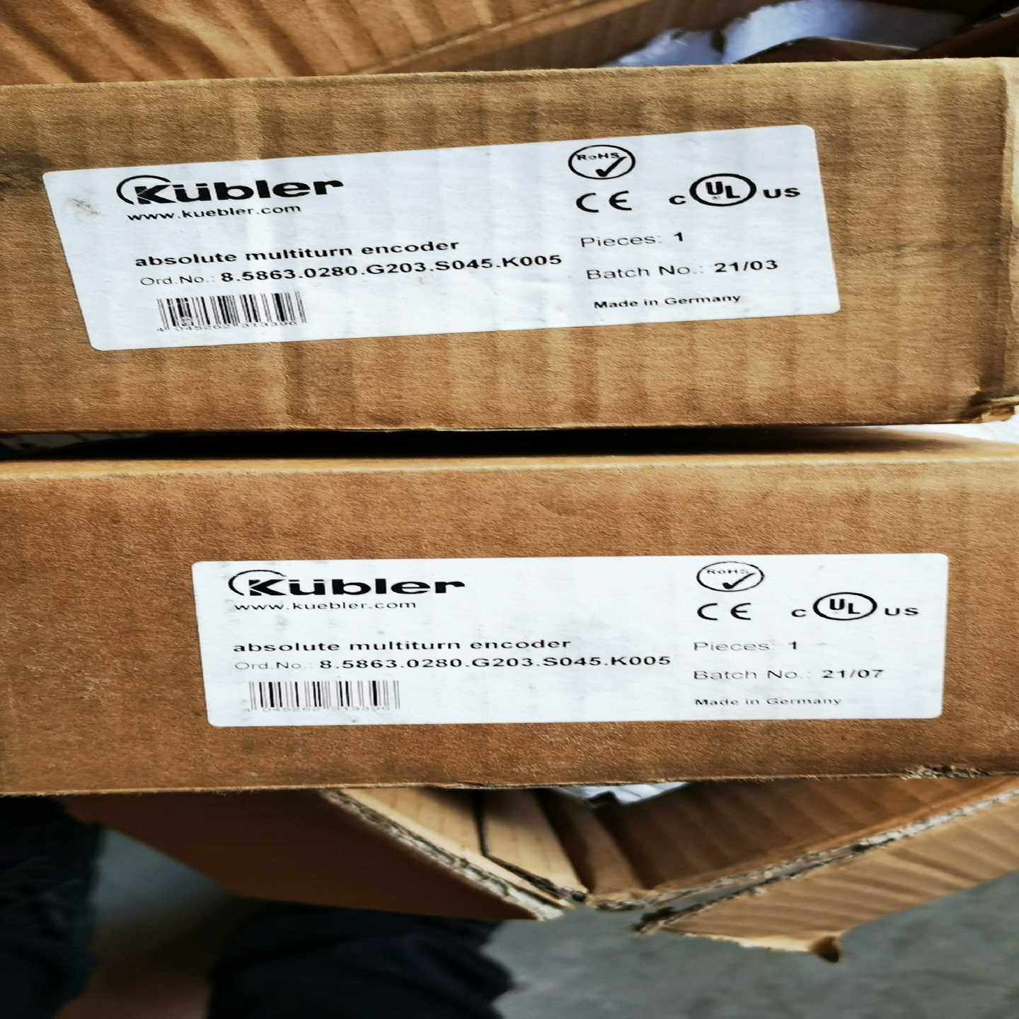 库伯勒编码器8.5863.0280.G203.S045.K0询价