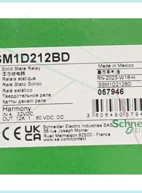 售前询价SSM1D212BD施耐d固态继电器全新原装正品