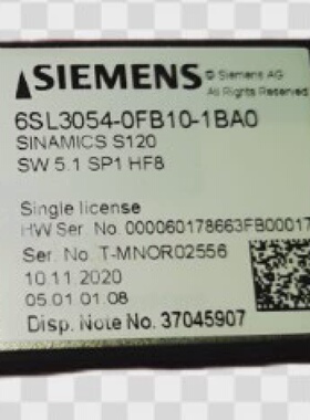 溢价-6SL30540FB101BA0S120CF卡