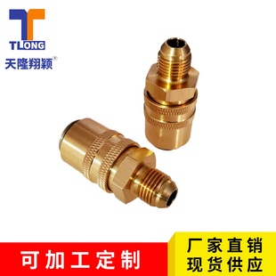 F3直通3分美制油嘴头模温机油温接头TLONG天翔接头 管接头BK301