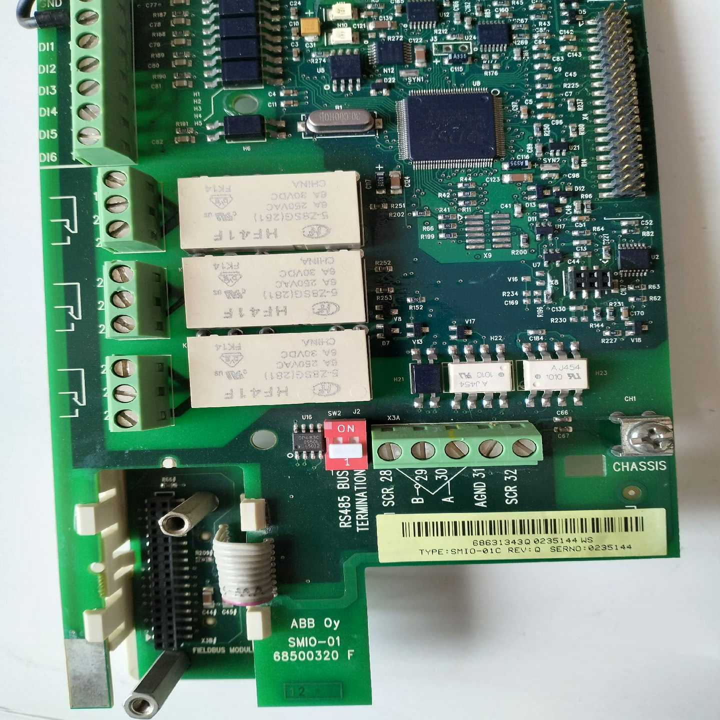 ABB板Acs510,550主板。功能。【侨报商行】