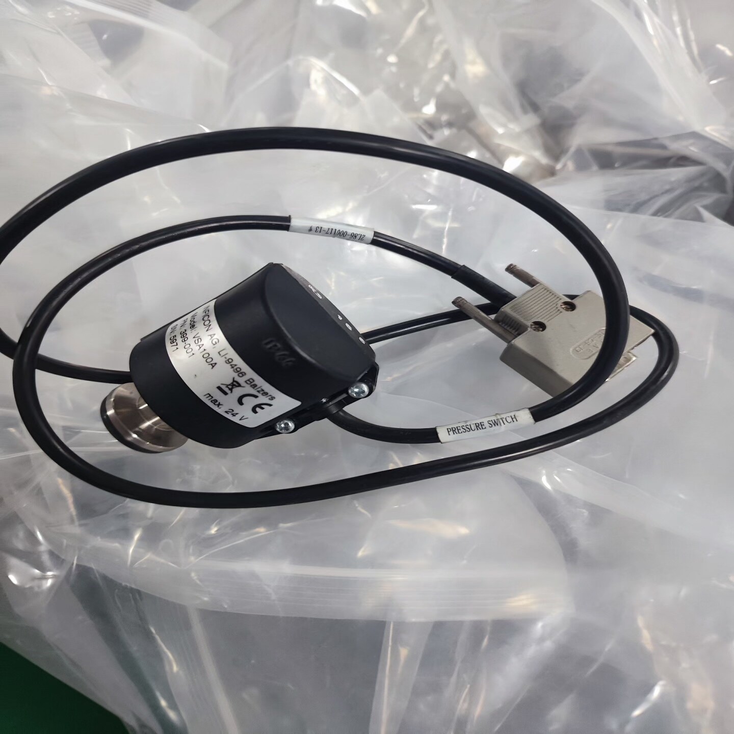 【请询价】INFICON英福康 VSA100A 真空开关型号399-