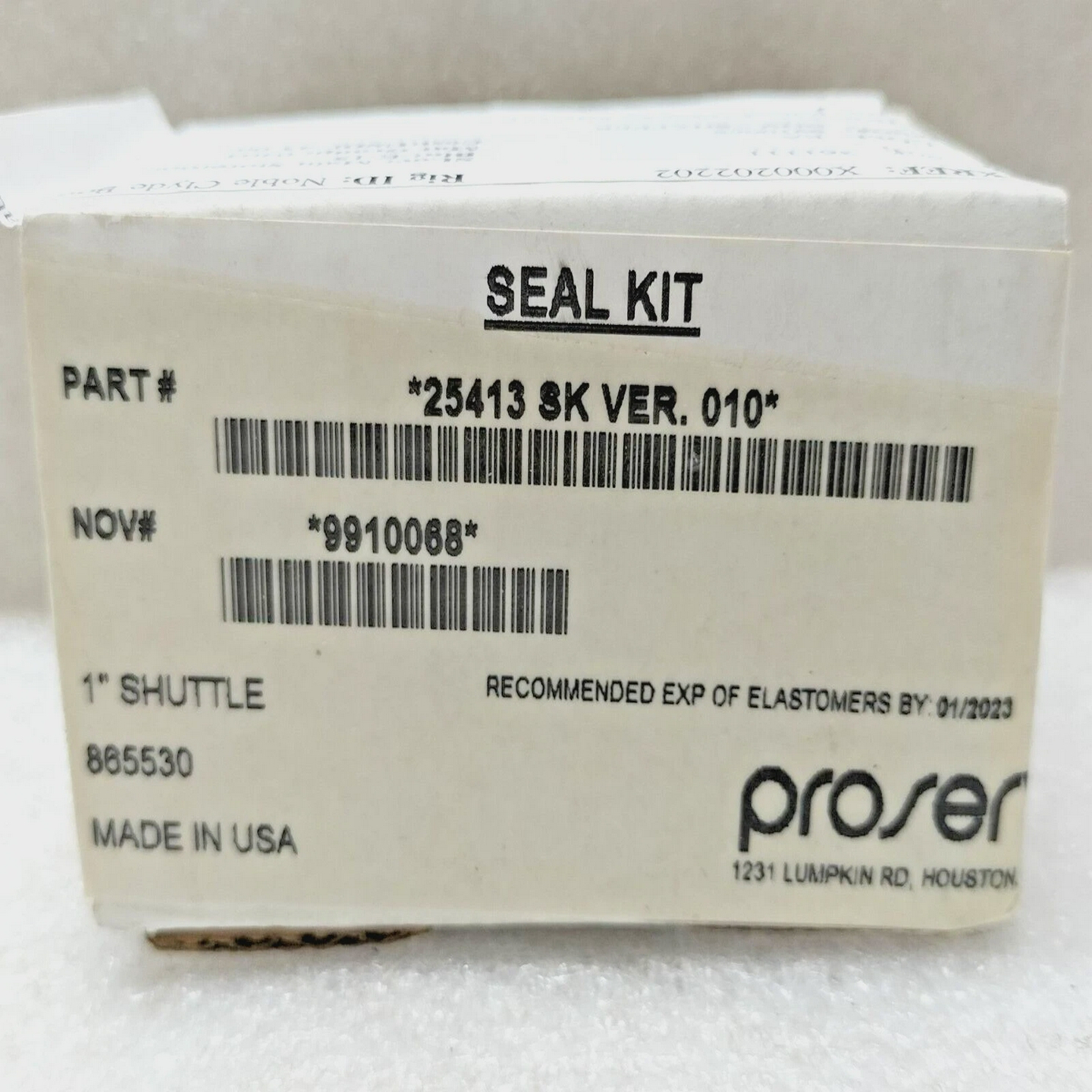 PROSERVGILMOREVALVE25413-SKSEALKITFOR1