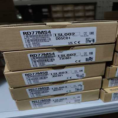 三菱RD77MS4定位模块，全新原装正品，三码一致。买来备用