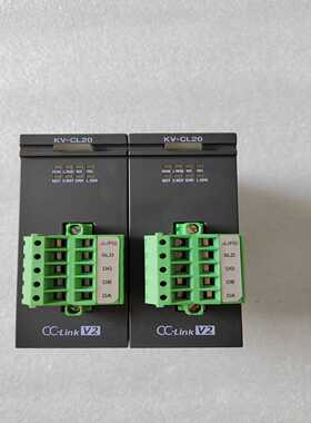 基恩士KV-CL20，原装拆机，成色新，功能包好，端子齐全，-议价