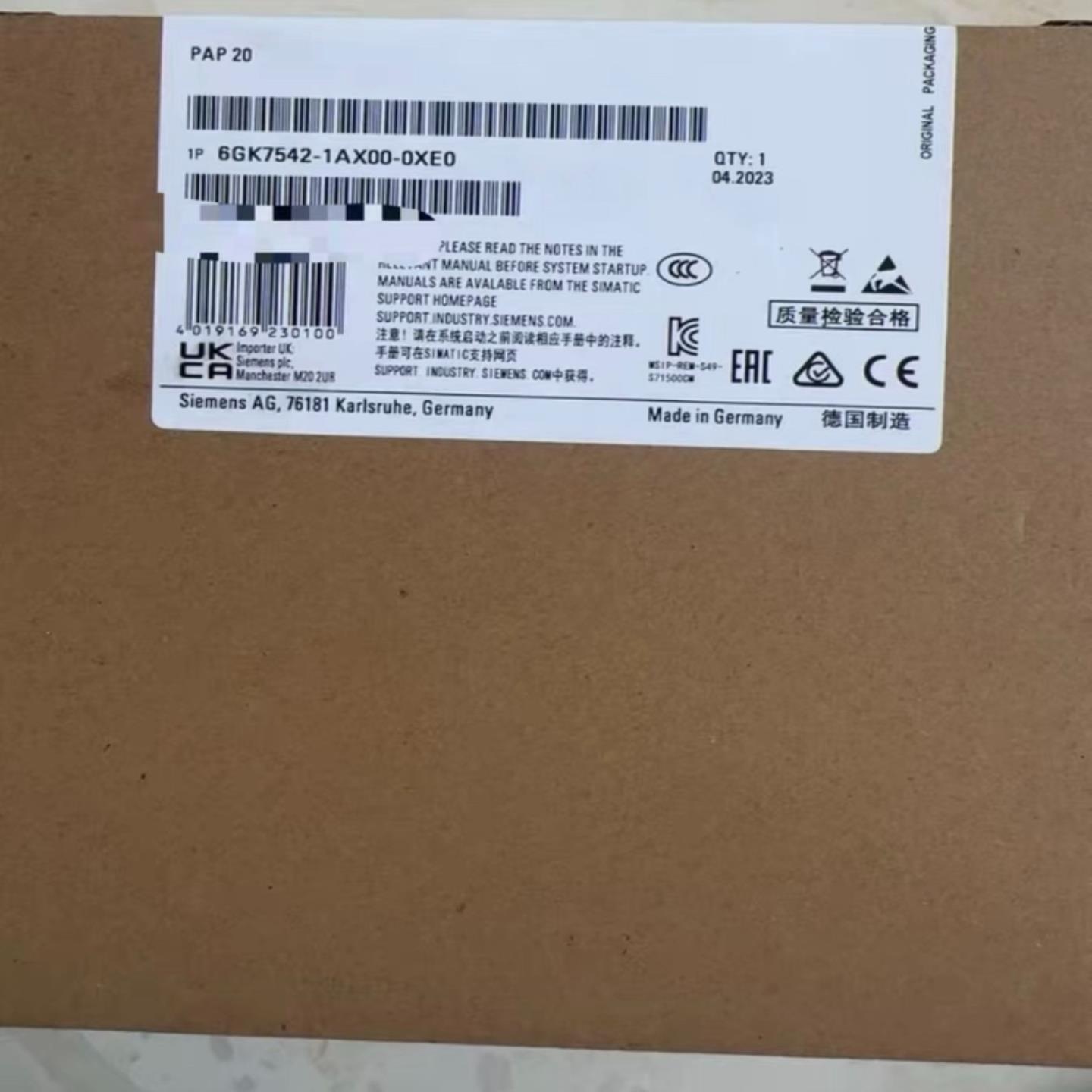 【议价】6GK7542-1AX00-0XE0正品未开封需要货期