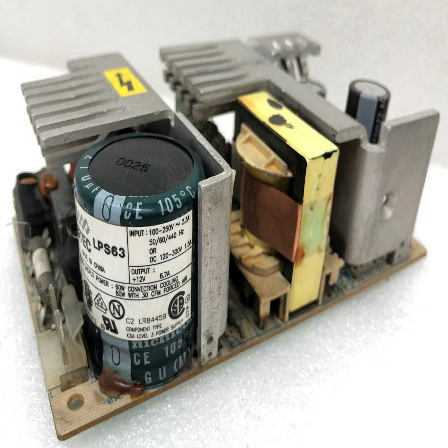 议价LPS63雅达ASTEC工业设备电源12V6.7A现货实物