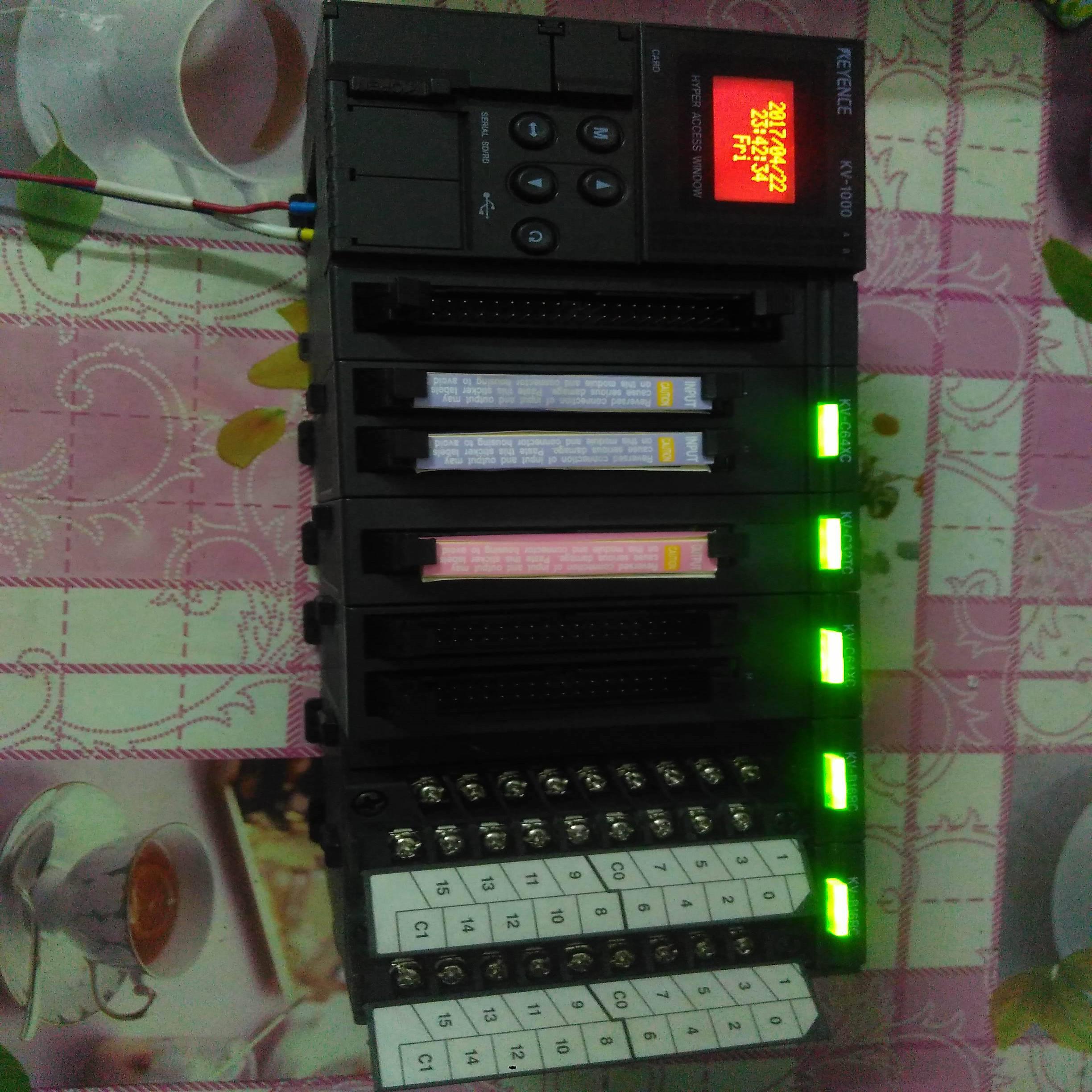 配件基恩士KV-C64XB扩展模块610RC01-07终端电阻议价