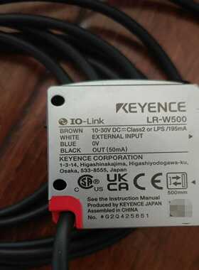 【议价】基恩士KEYENCELR-W500激光颜色传感器，正