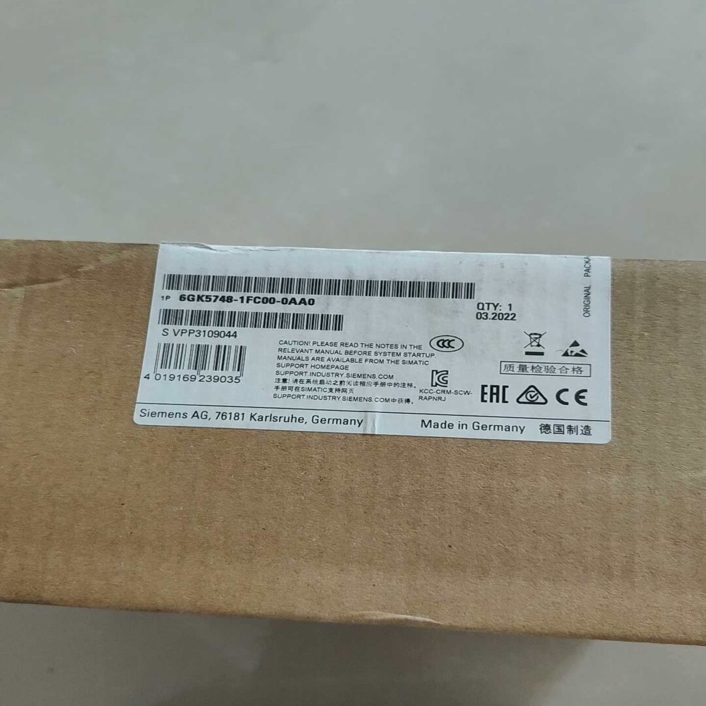 询价6GK5748-1FC00-0AA0未拆封