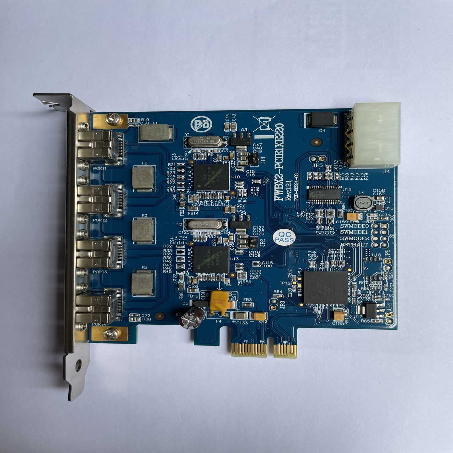 台湾ioi FWBX4-PCIE4XE220 四通道四口（佳毅工控）