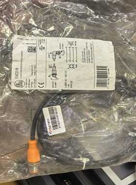 德国IFM易福门全新原装EVC018连接线，M8转M12四芯--议价商品