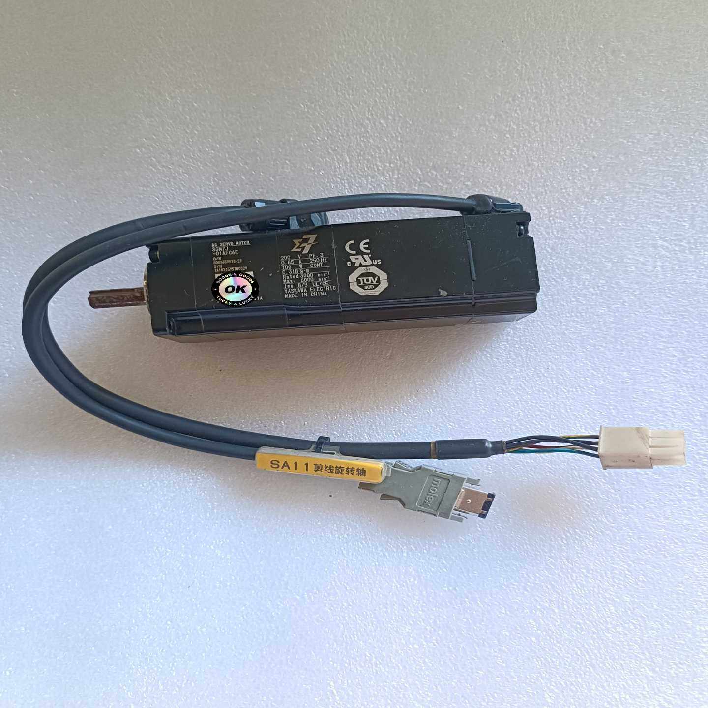 SGM7J-01AFC6E伺服马达（零零电子）,3C数码配件,其它配件,淘宝优惠券,粉丝福利购,淘宝优惠卷