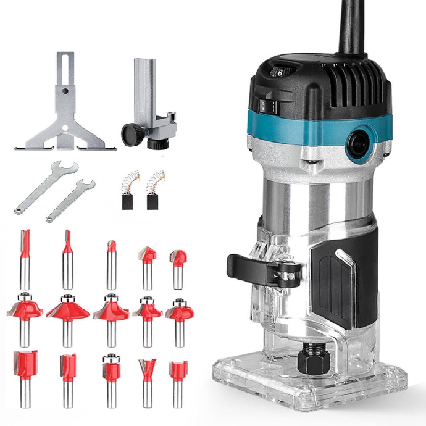 修边机木工修边开槽机雕刻机电木工木铣木材开槽机铝体电木铣