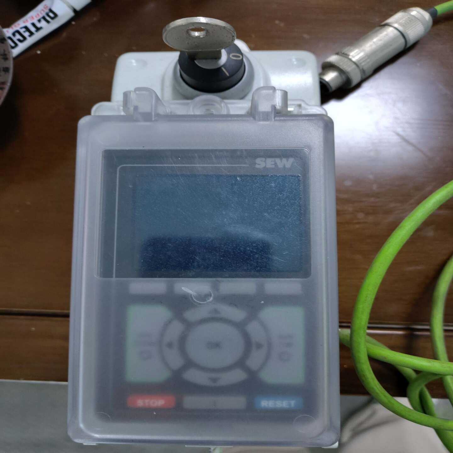 SEW变频器操作面板CBG21A，德国原装，带保护壳。适用--议价商品