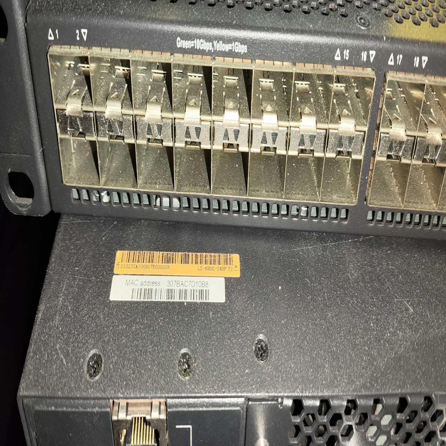 华三5560-54QS-EI，48千兆电口4个万兆光口2个4--议价商品