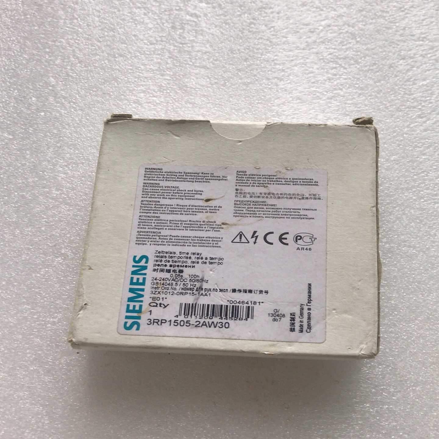 时间继电器3RP1505-2AW30一个询价