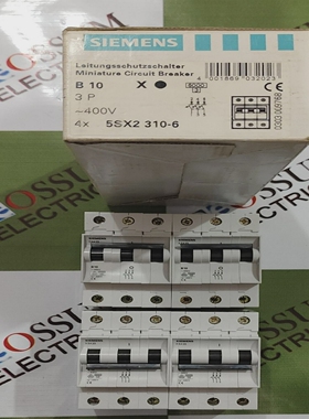SIEMENS5SX2310-6MINIATURECIRCUITBREAKERB10LOTOF4PCS