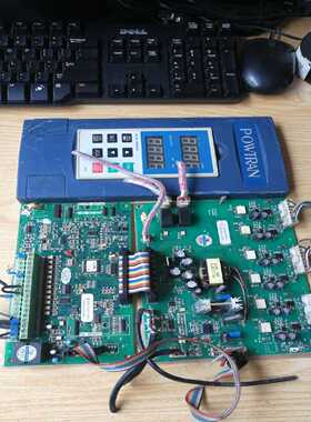 POWTPRAN普传变频器主板/驱动模块板/操作面板一套。