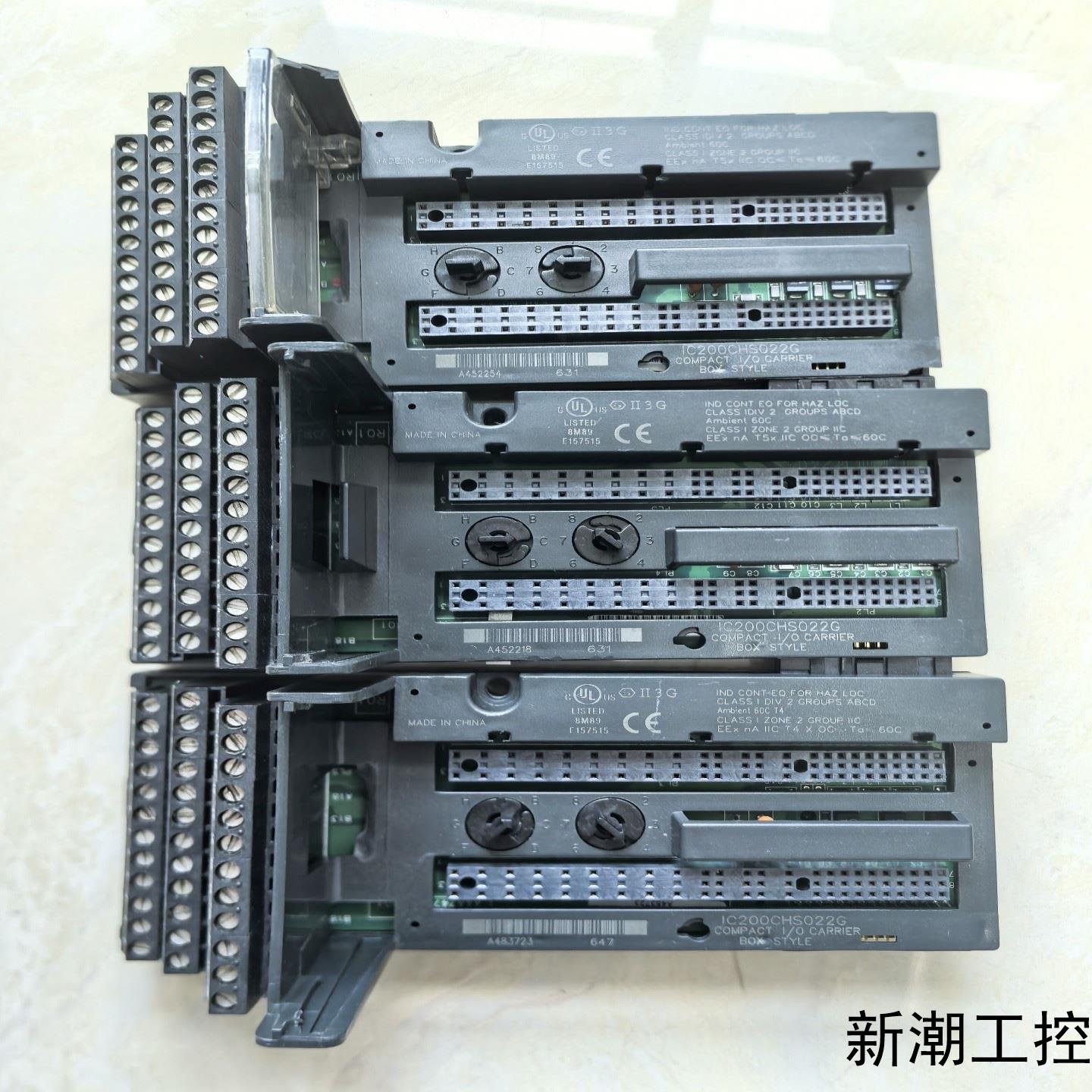 GE模块底坐IC200CHS022G现货3个实物拍摄功议价商品