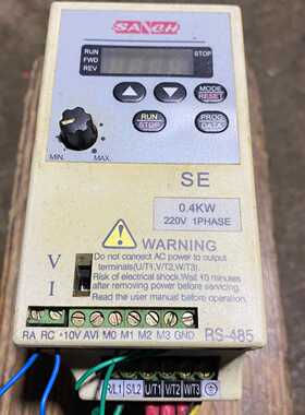 三川变频器，SE-20041A,0.4KW,220V,无破询价