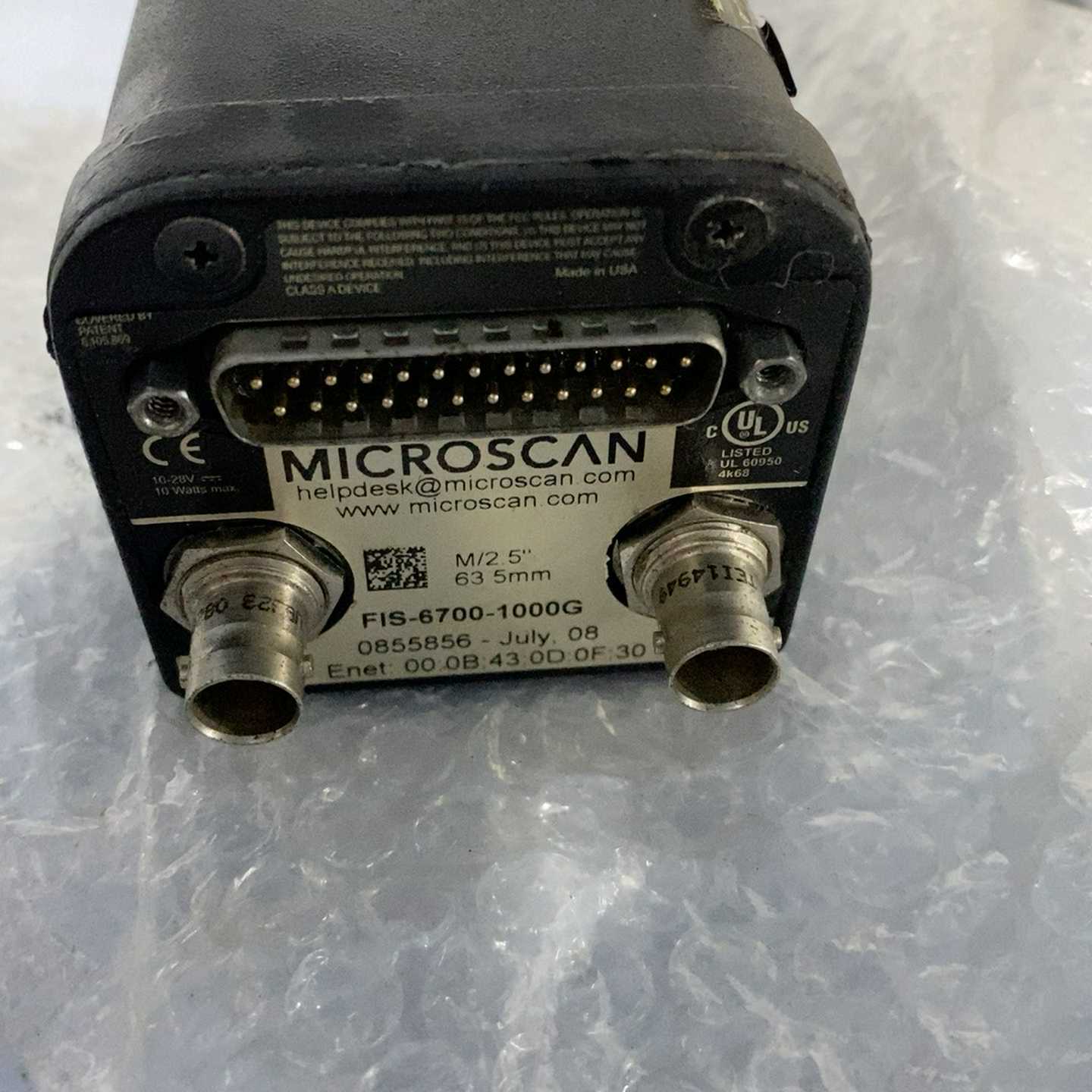 【议价】迈斯肯MICROSCANEFIS-6700-1000G适用