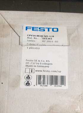 费斯托电磁阀CPV14-M1H-5JS-1/816136询价