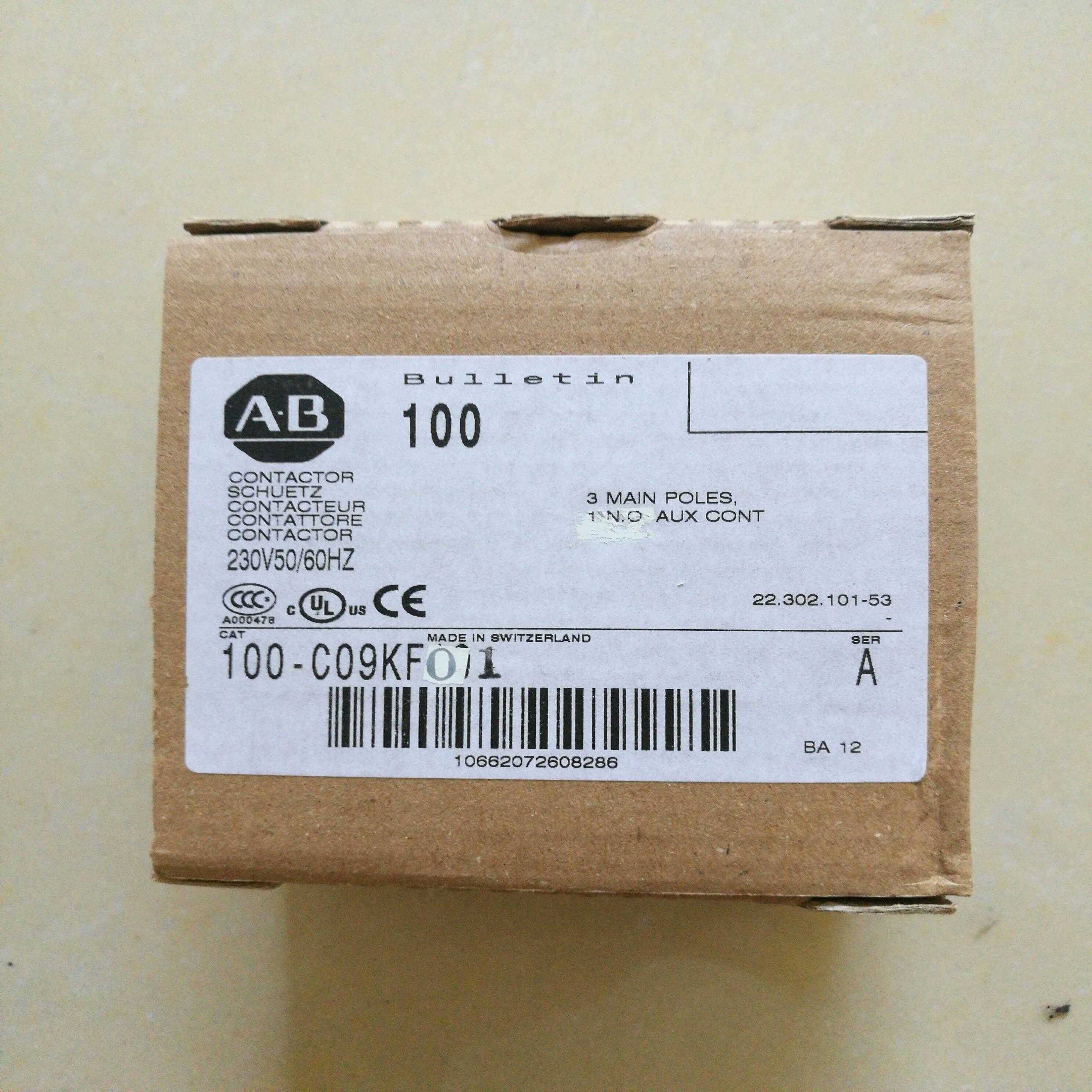 配件AB低压接触器100-C09KF01 100-C09KF10 100-C09F10 AC2议价