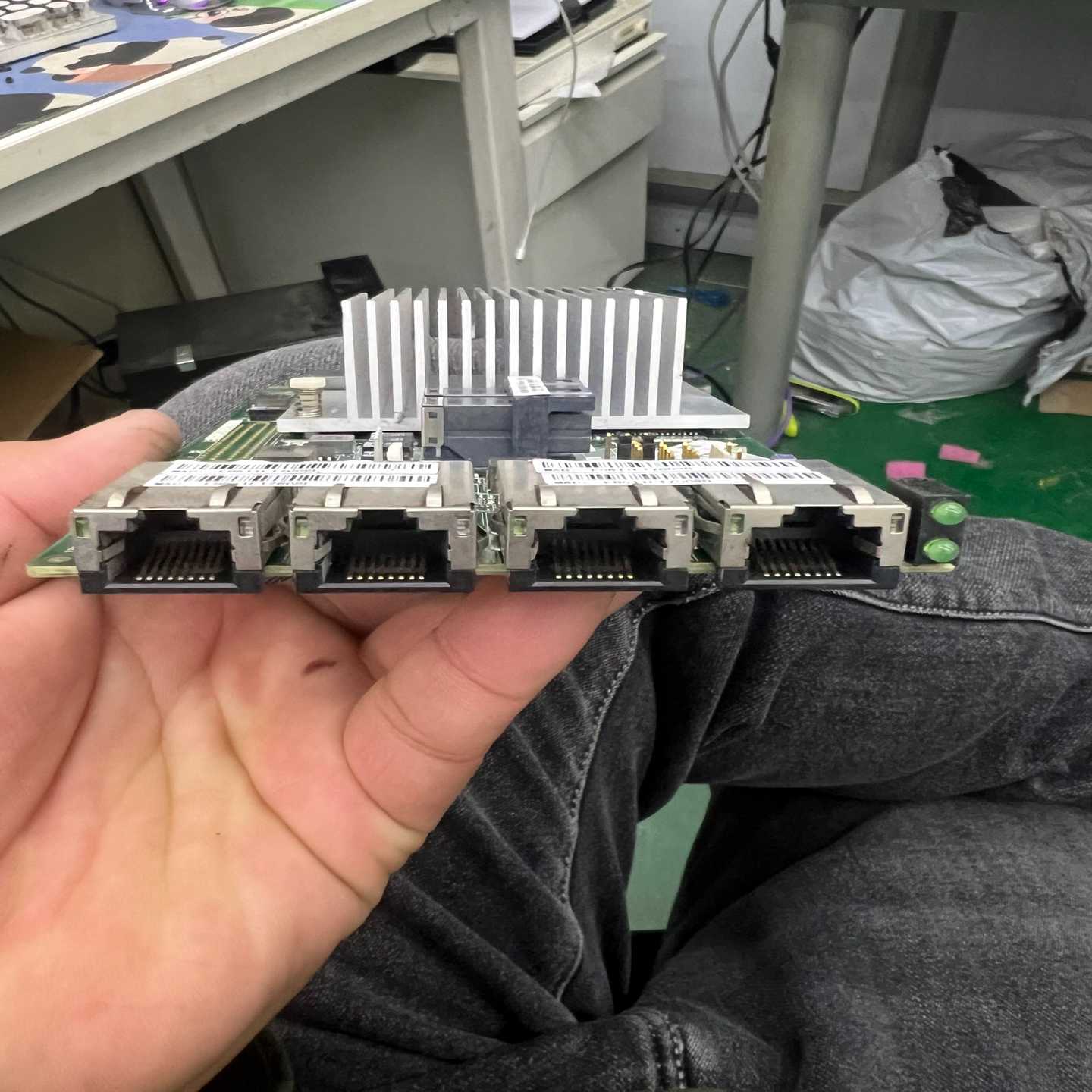 议价曙光服务器I840-G20拆机网卡型号NSP_IG4LHK