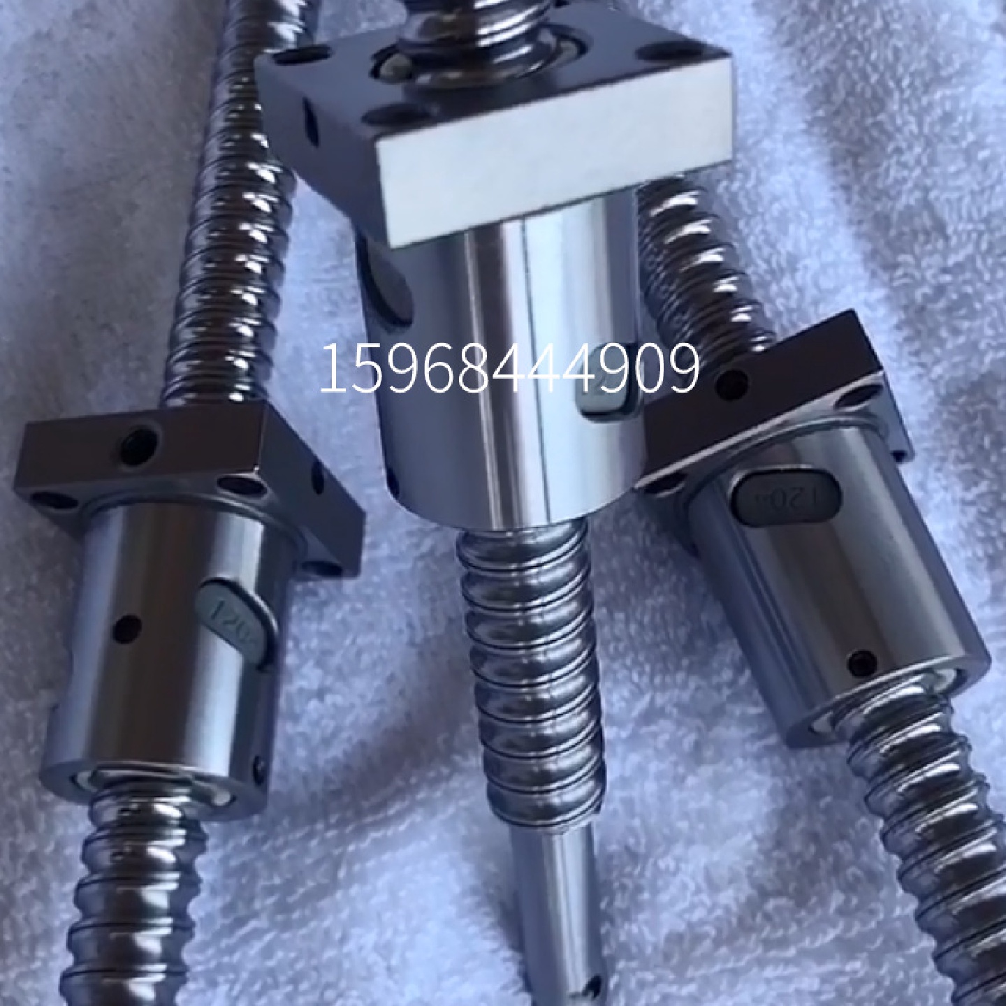 厂家非标加工定制四方形圆法兰螺母滚珠丝杆通孔120416051610