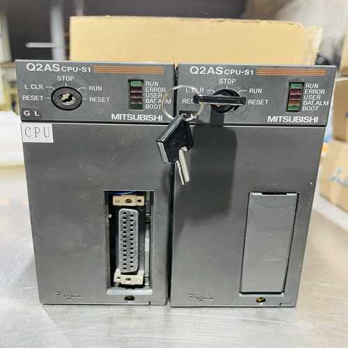 三菱CPU模组，型号Q2ASCPU-s1，全新原装未使用，不