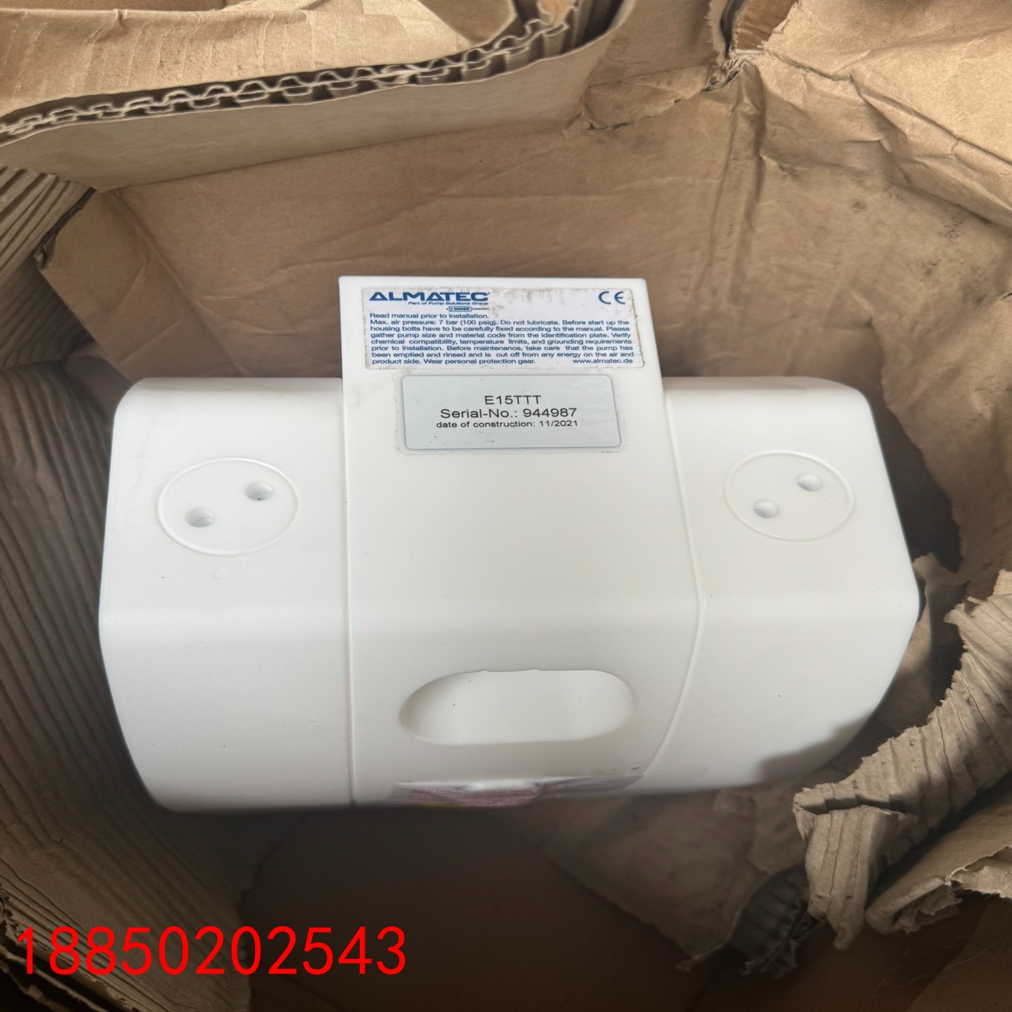 【请询价】E15TTT 阿玛迪克ALMATEC 隔膜泵 年份2021