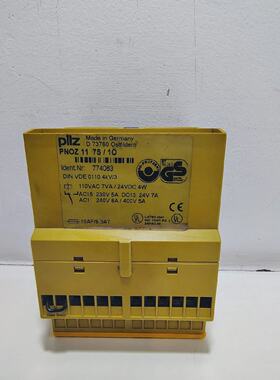 PILZ 774083 PNOZ11110VAC24VDC7NO1NC  110VAC 4W