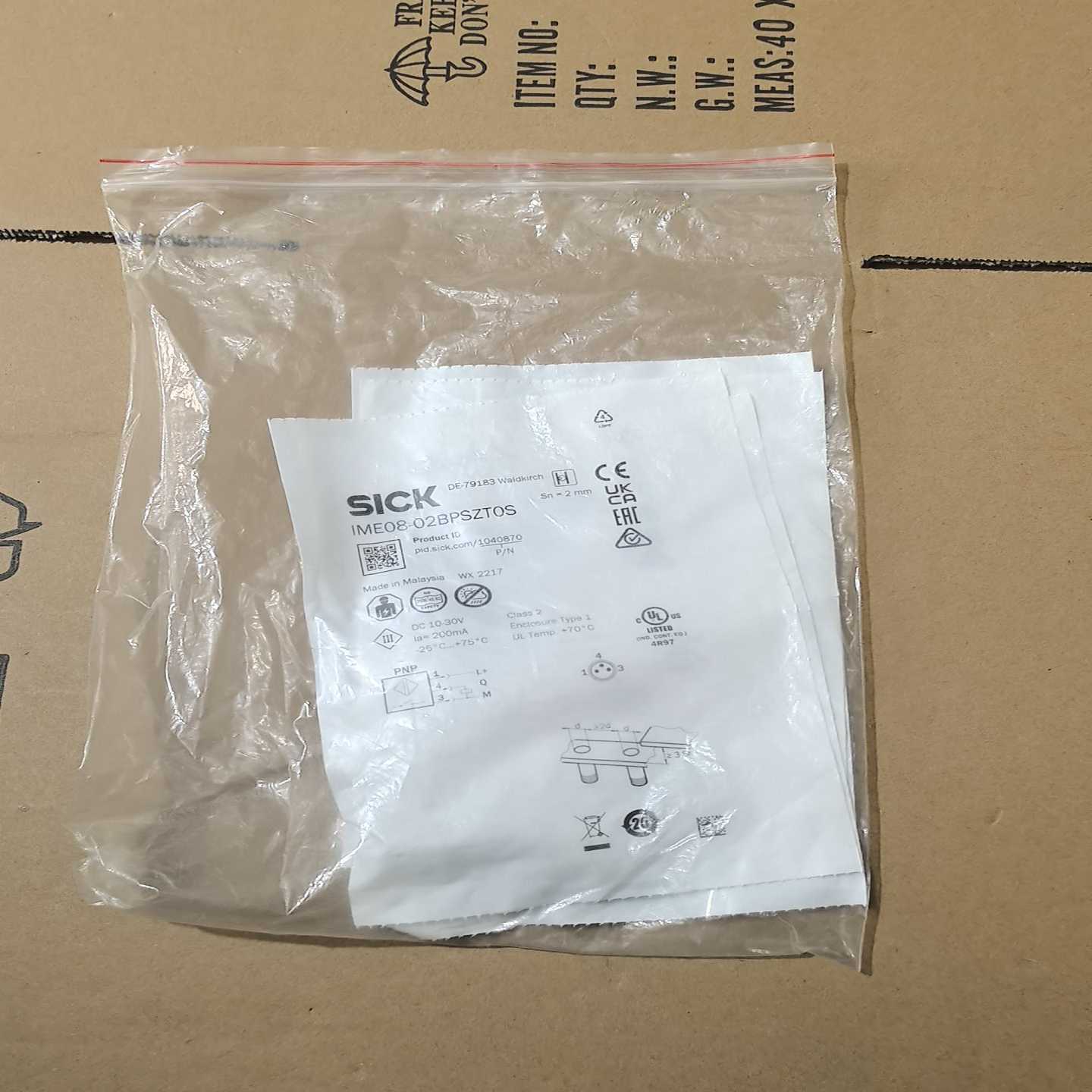 询价~德国SICK西克IME08-02BPSZT0S电感式