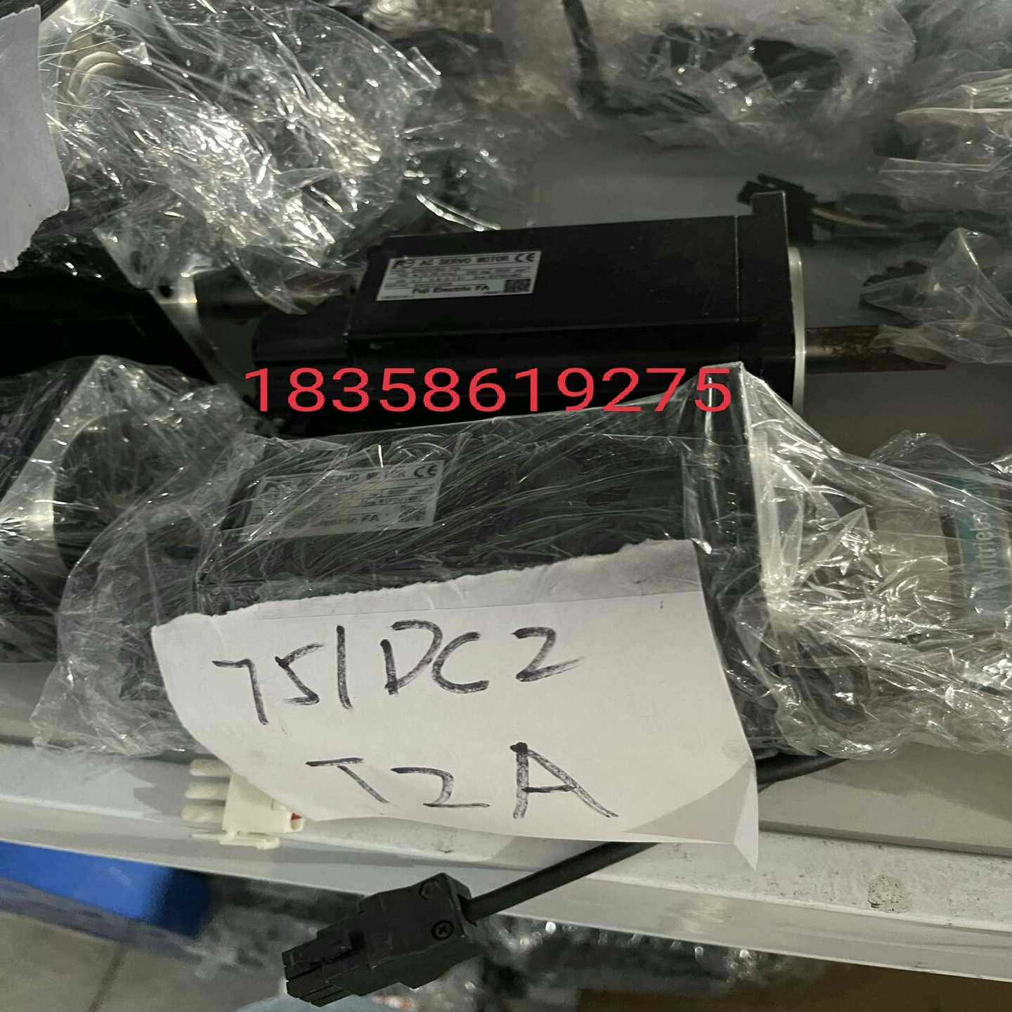 富士GYS751DC2-T2A，750W伺服电机，功能议询价