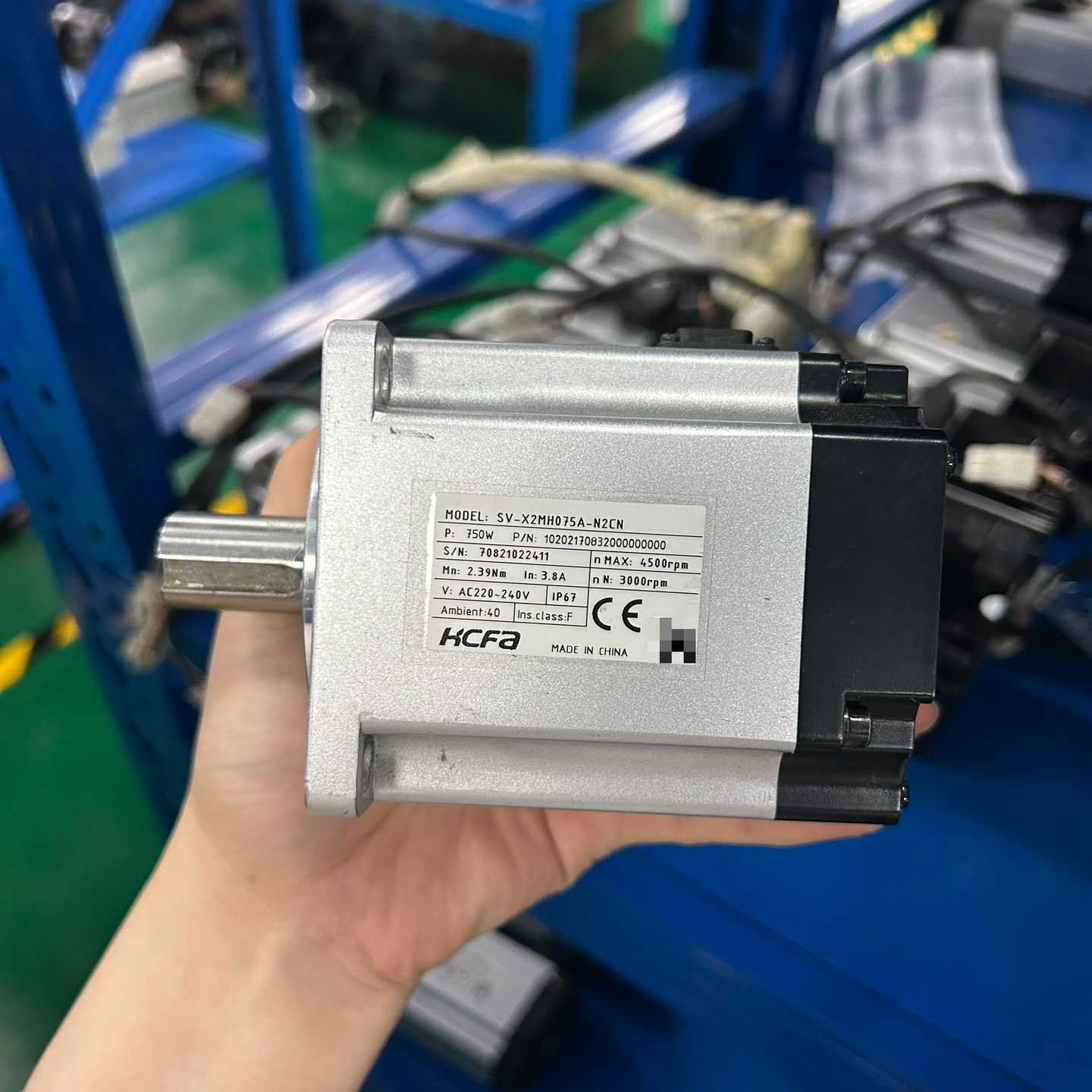 禾川750W伺服电机SV-X2MH075A-N2CN，--议价商品